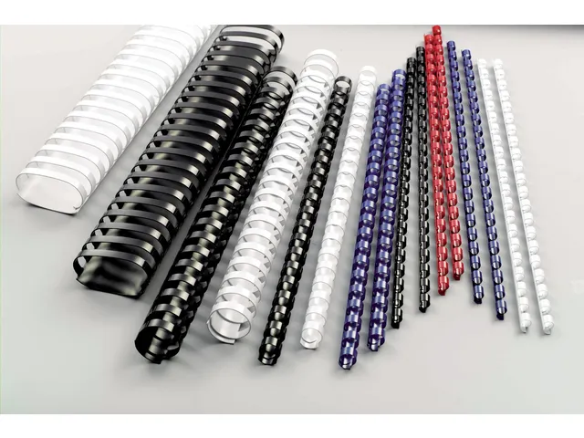 Bindrug GBC 6mm 21-rings A4 zwart 100stuks