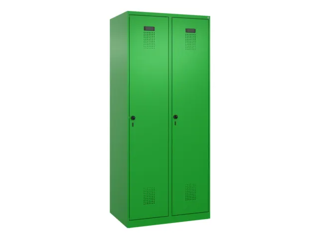 locker voor scheiding van kleding,HxBxD 1850x800x500mm,2vak