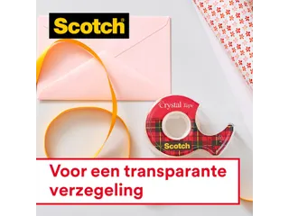 Plakband Scotch 600 19Mmx66M Crystal Clear - 5