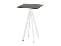 statafel,HxBxD 1090x700x700mm,rechthoekig,4voeten wit