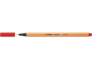Fineliner STABILO point 88/48 fijn lichtrood - 1