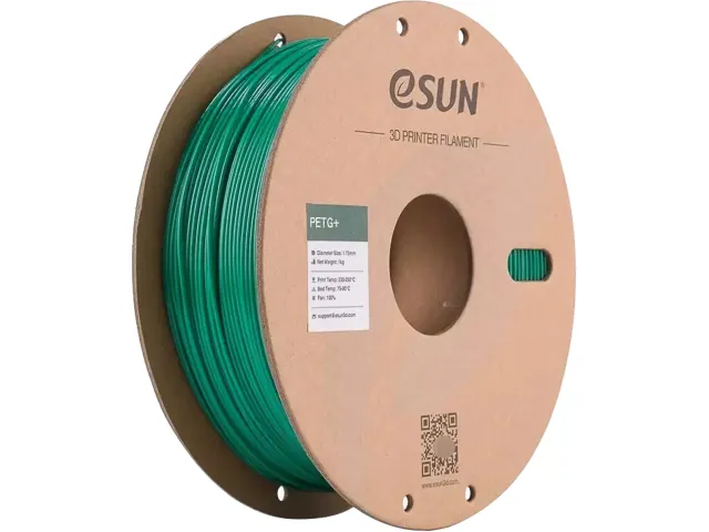 PETG+ 1,75mm GREEN 1KG PAPER ROLL