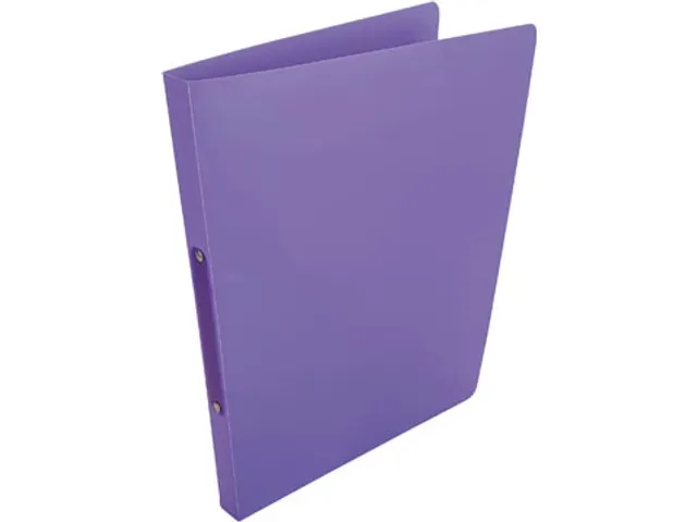 ringmap voor A4 uit PP 2 ringen van 16 mm paars