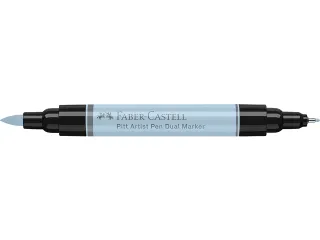 Tekenstift Faber-Castell Pitt Artist Pen duo marker 148 ijsblauw - 4