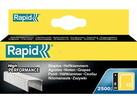 Nietjes 13/6 gegalvaniseerd 2.500 nietjes