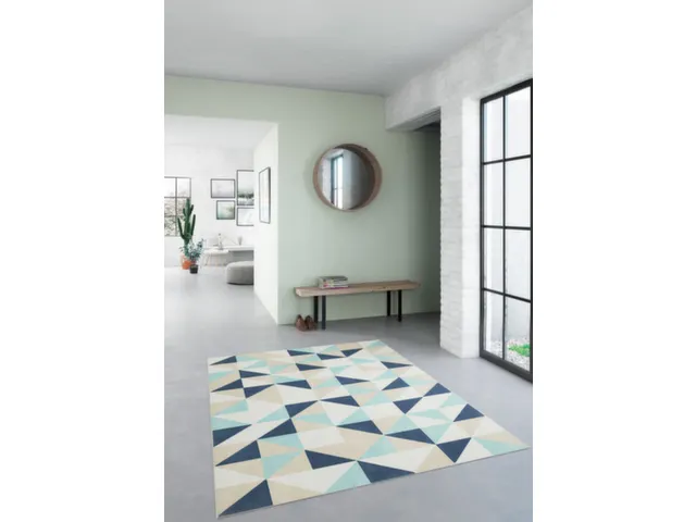 tapijt,v. binnen,HxLxB 7,5x1700x1200mm,PP,m. driehoekpatroon