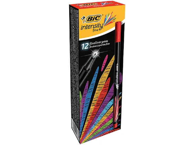 Fineliner Bic Intensity fijn rood