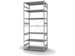 systeemstelling,grondveld,HxBxD 3000x1360x835mm,vakl. 330kg - 2