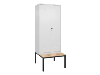 locker voor scheiding van kleding,HxBxD 2120x800x815mm,2vak - 1