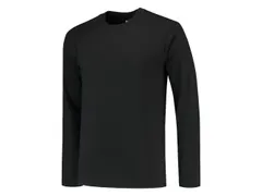 Tricorp TL190 101006 T-shirt met lange mouwen, zwart, maat S, per stuk
