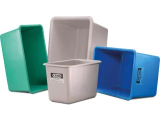 Gvk Opslagbak Hxlxb 285X872X571Mm 100L Blauw - 1