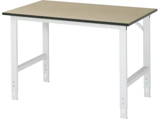 werkbank HxBxD 760-1080x1250x800mm MDF blad draagverm. 500kg - 2