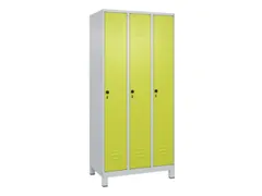 locker voor scheiding van kleding,HxBxD 1950x900x500mm,3vak