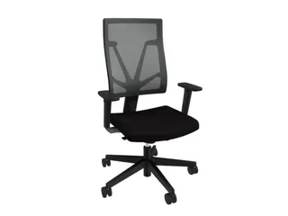 Nowy Styl Bureaustoel 4ME Net Zilver - 1