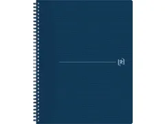 Origin spiraalschrift A4+ geruit 5 mm blauw