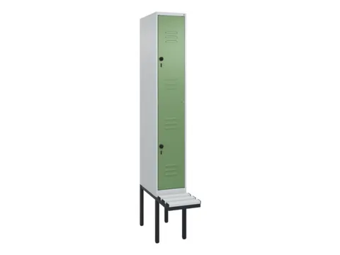 Dubbeldekse dekenkist,HxBxD 2120x300x815mm,1x2vak.,vak B 300mm