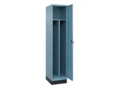 locker voor scheiding van kleding,HxBxD 1950x400x500mm,1vak