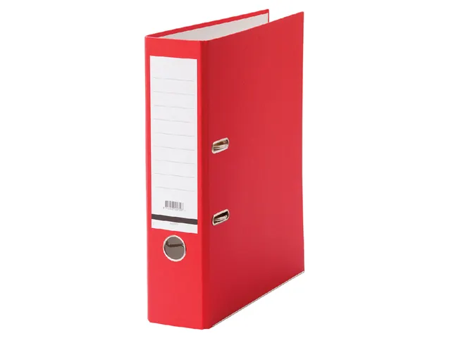 Ordner Qbasic A4 80mm karton rood