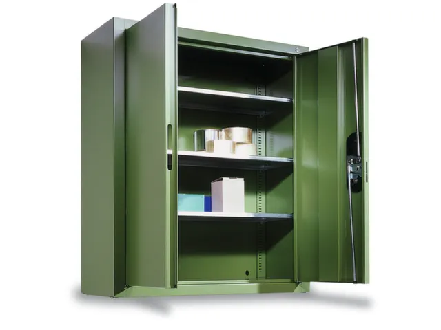 Hangkast 830x700x300mm 3legborden Draaideuren Ral6011