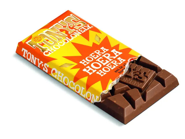 Chocolade Tony's Chocolonely Reep gifting bar tis feest