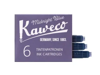 Inktpatroon Kaweco blauwzwart doosje à 6 stuks - 2