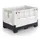 Palletbox,HxLxB 800x1200x800mm,565l,PE,zwart/ivoorkleurig