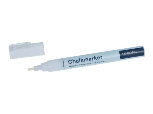 Krijtstift Europel 1-3 mm wit blister 1 stuk