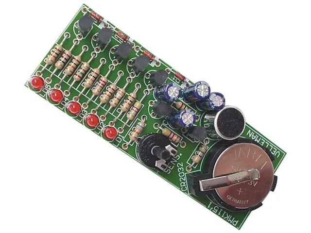 Soldeerkit VU-meter zakformaat 5 leds