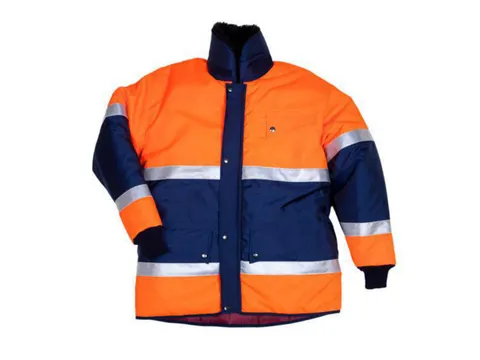 Coldtex 124719601 parka, oranje/marineblauw, maat XL, per stuk