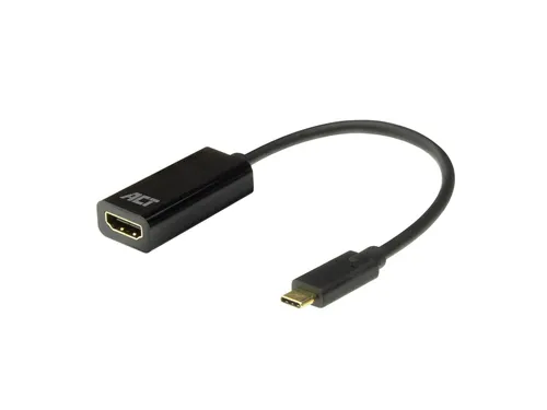 Adapter ACT USB-C naar HDMI 4K 60Hz 0.15 meter
