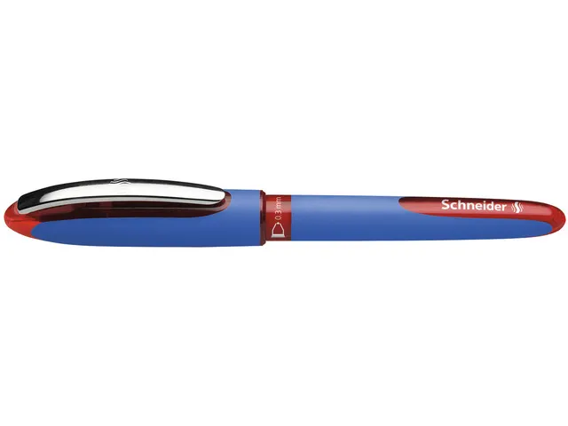 Rollerball Schneider One Hybrid C 0.3mm Rood