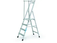 platformladder,bordes HxBxD 1740x400x400mm,7trede(n),aluminium
