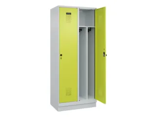 locker voor scheiding van kleding,HxBxD 1950x800x500mm,2vak - 1