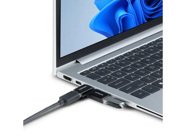 Adaptateur coudé USB-C vers USB-A