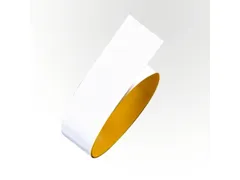 tape,plat staal,wit,band LxB 6mx75mm