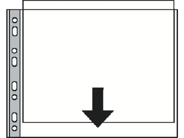 Showtas Esselte 55230 Standaard A3 Landscape Pp 0.09mm 11-Gaats