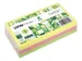UPM notes 125x75 assorti pak 3x 100 vel geel, roze, groen