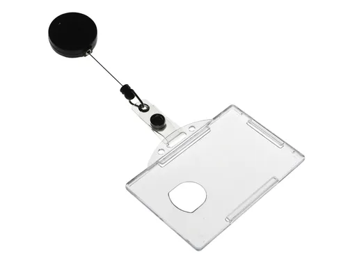 Pashouder Europel open met afroller 54x85mm