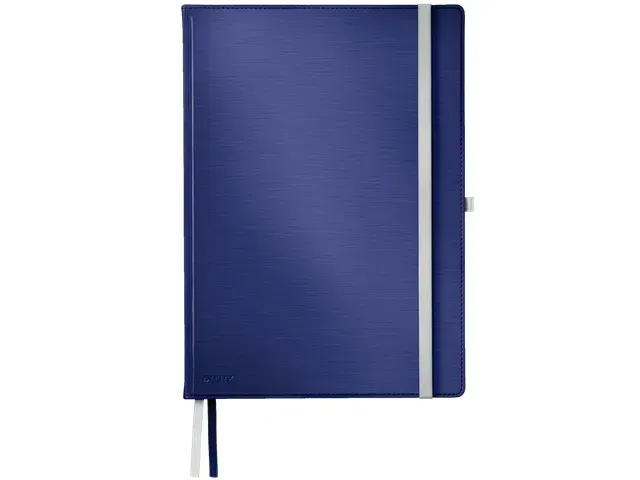 Leitz Style notitieboek A4 gelijnd met harde kaft Titanium Blauw