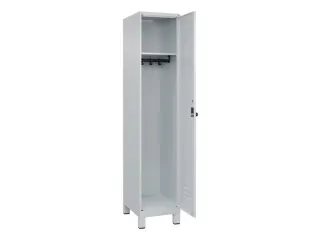 locker,HxBxD 1950x400x500mm,1vak,vak B 400mm,draaigrendel,voeten - 2