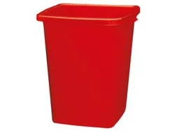 Multifunktionele Bak Pp 610x490x490mm 90 liter 2 Grepen Rood