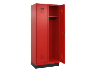 locker,HxBxD 1950x800x500mm,2vak,vak B 400mm,cil.-slot,sokkel - 2