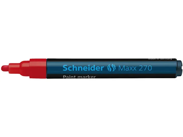 Lakmarker Schneider Maxx 270 1-3mm Rood
