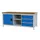 werkbank,HxBxD 860x2000x750mm,onderstel RAL5012,fronten RAL5012