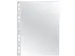 Geperforeerde Showtas A4 11-gaats Glashelder 50mic Pak 25 Stuks