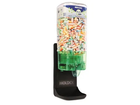 Moldex 787001 TouchFree dispenser met 500 paar Spark Plugs en wandhoud