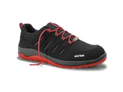 Elten Maddox 729561 S3 veiligheidsschoen SRC ESD zwart/rood maat W-45