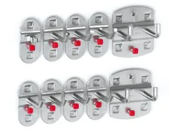 houderassortiment,v. perfoplaat,10-delig,RAL7016