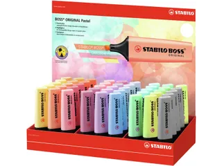 Markeerstift STABILO BOSS Original 70/45 pastel assorti display - 1