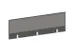 baliepaneel bureau aanbouw achter MS-donkergrijs BN8078-grijs 1400mm